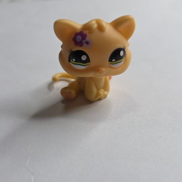 LPS Custom-Made Baby Kitty Toy Short Hair Mini Bobble Head Animal Figure - Picture 6 of 8